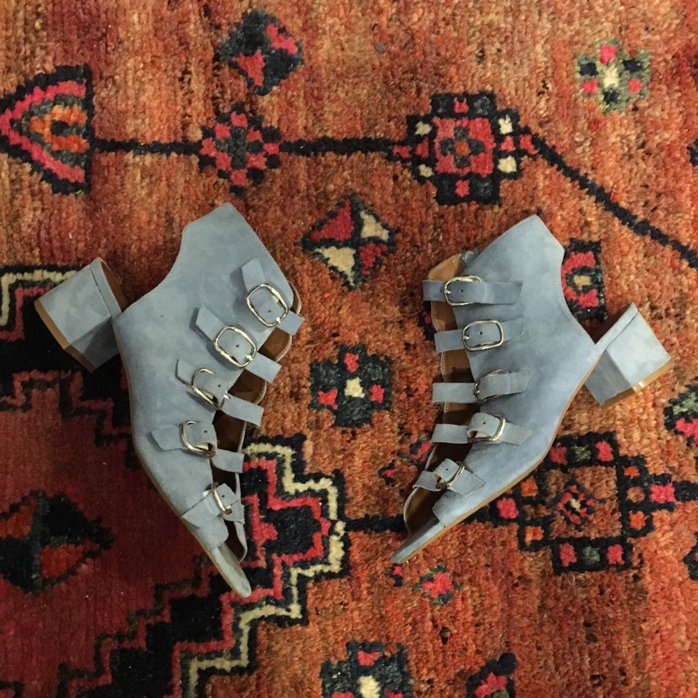 Freepeople buckle sandals